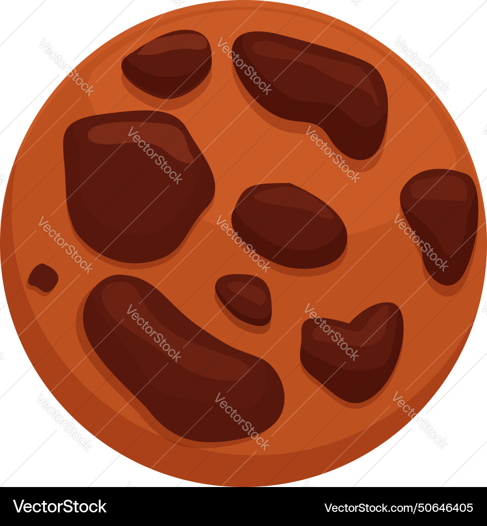 Schokolade Ball Ikone Cartoon comic food Schokolade Ball Ikone Cartoon comic food vektorbild