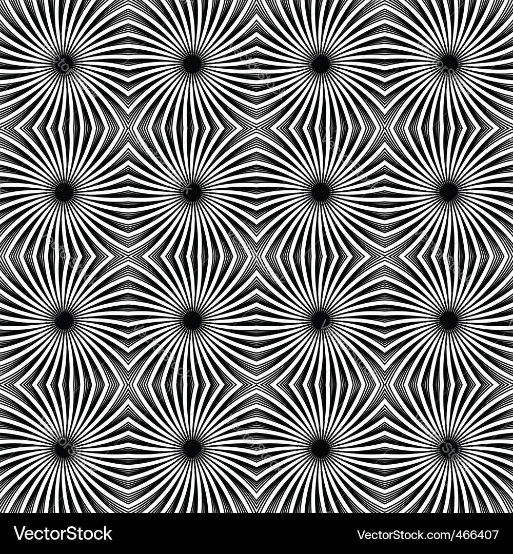 Seamless pattern with radiated texture Vector Image