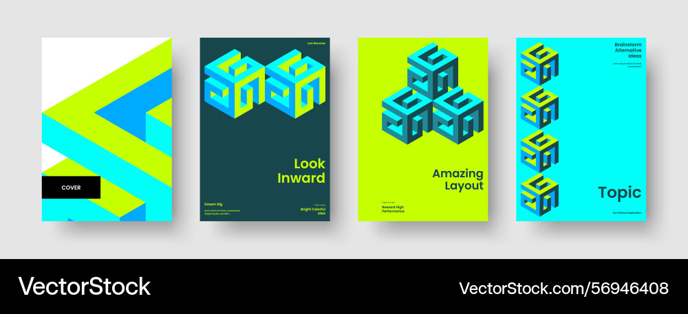 Abstract report layout modern background design Abstract report layout modern background design vector image