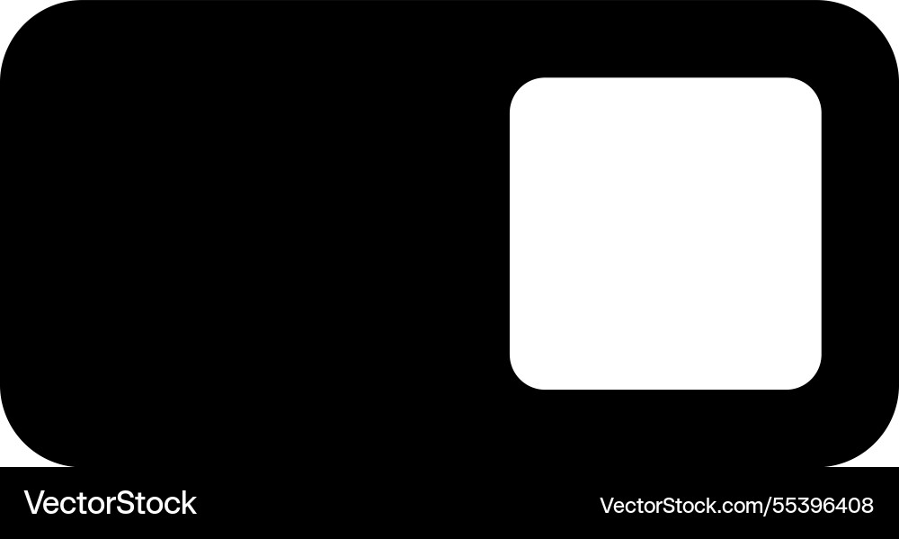 Switch toggle symbol Vector Image
