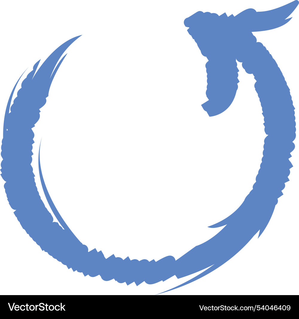 Reload arrow stroke Vector Image