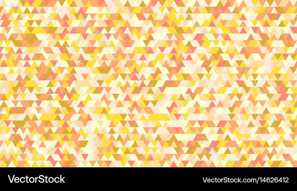 Colorful Triangle Mosaic Pattern vector image