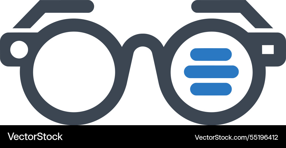 Vision icon Royalty Free Vector Image - VectorStock