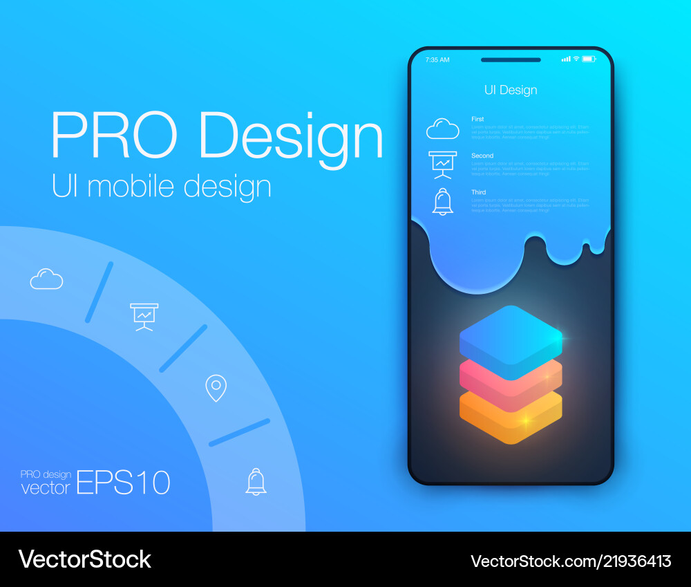 Screens and web concept Screens and web concept Vector Image