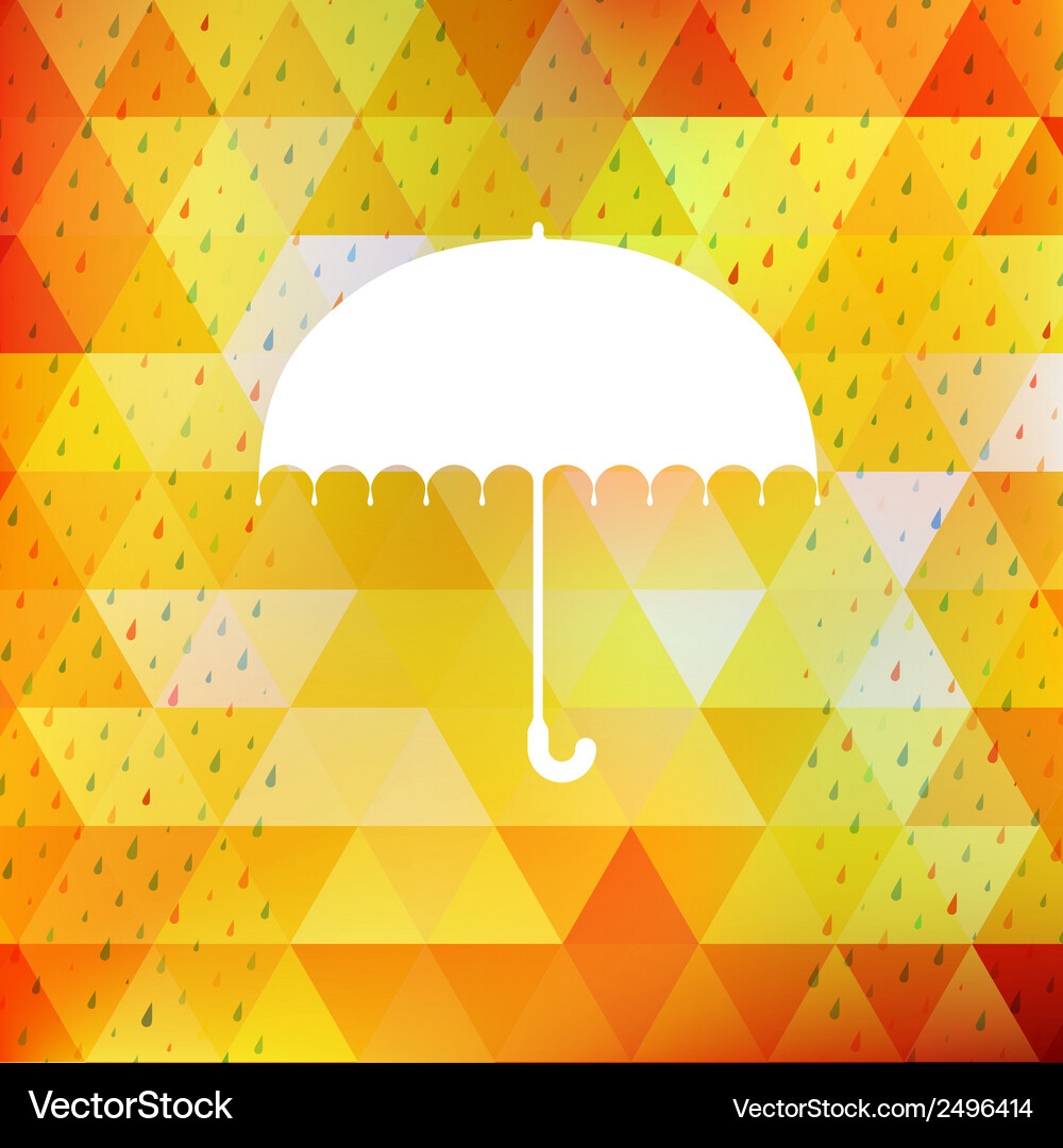 Abstract background with rain pattern eps 10 Vector Image