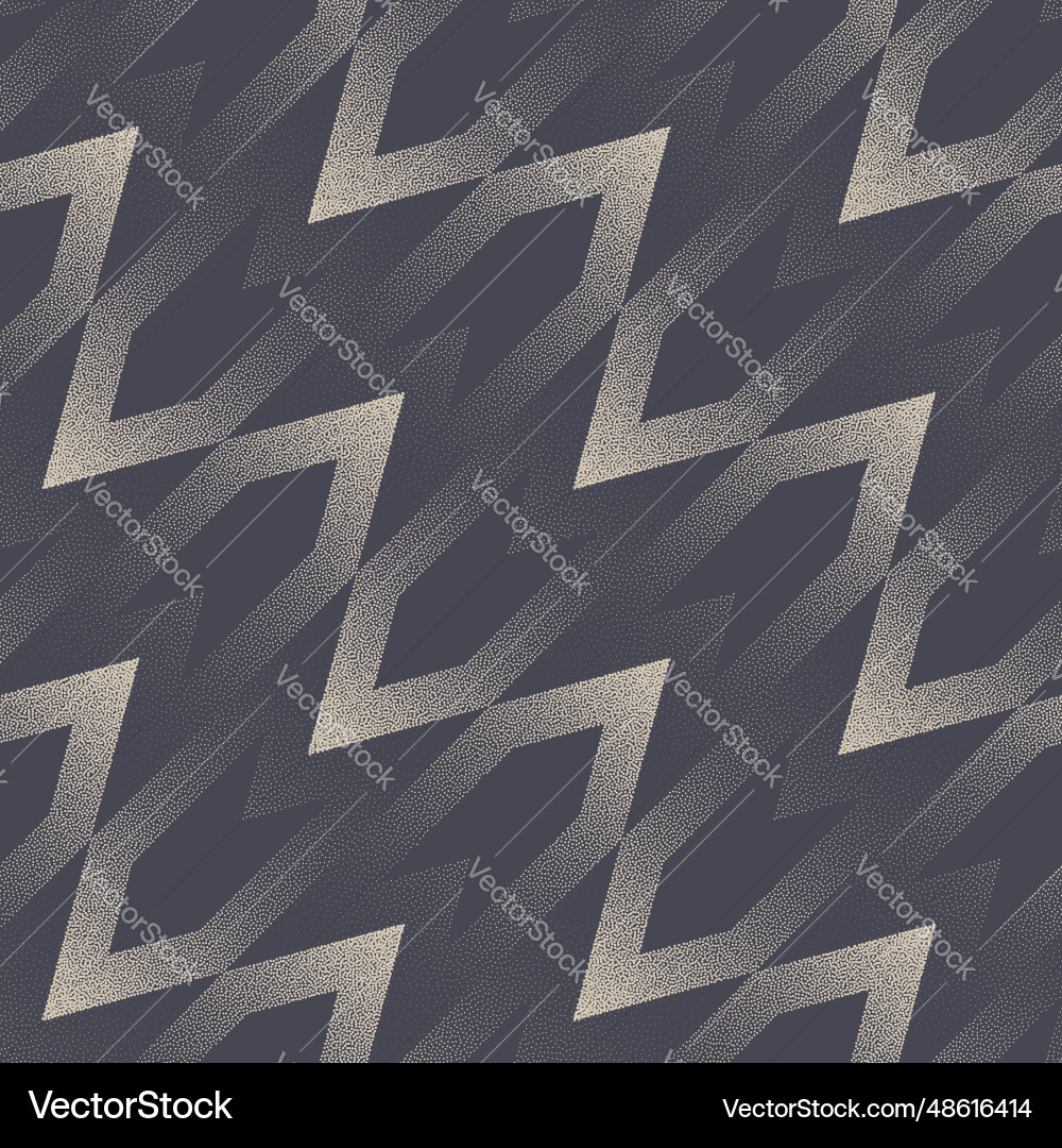 Modern dynamic seamless pattern trend dotwork Modern dynamic seamless pattern trend dotwork vector image