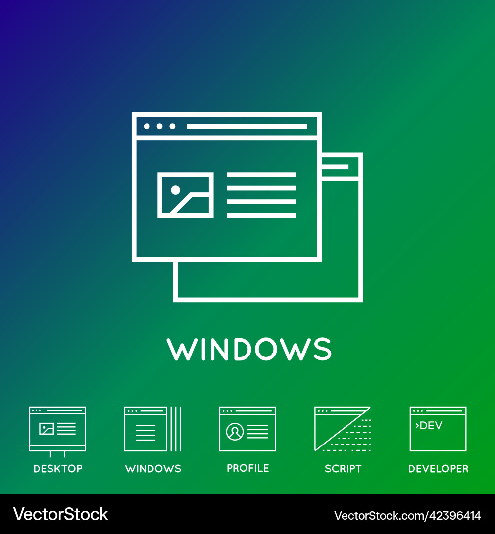 Set von minimaler Browser-Entwicklung App und Codierung Set von minimaler Browser-Entwicklung App und Codierung vektorbild
