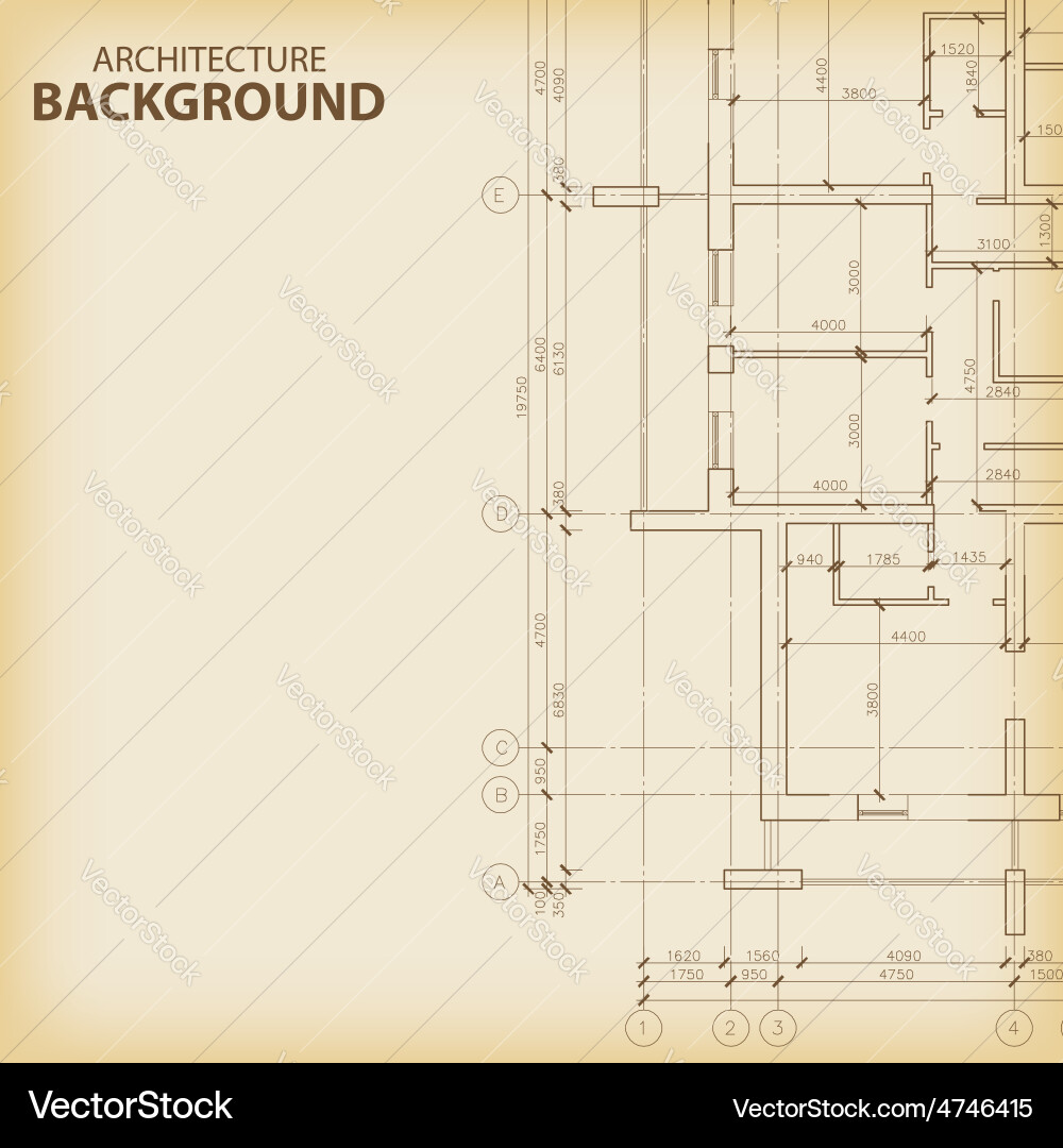 Architecture background 2 vector image
