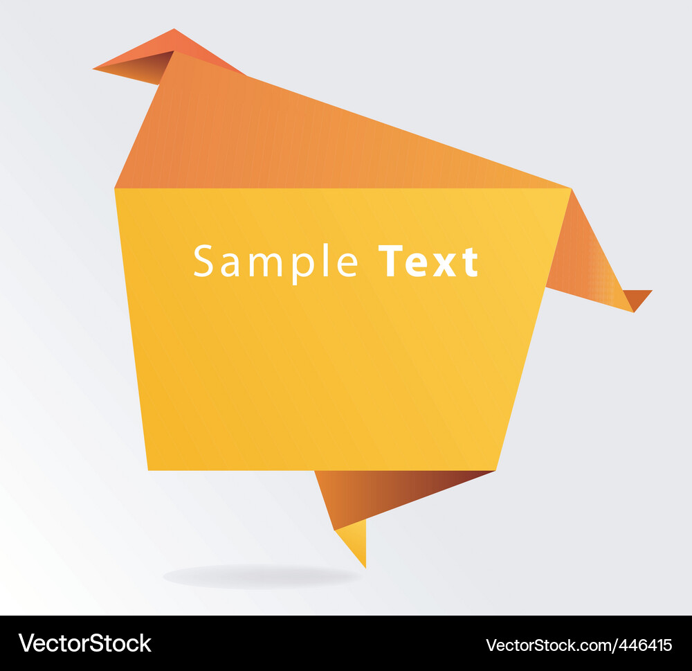 Speech bubble Vector Image