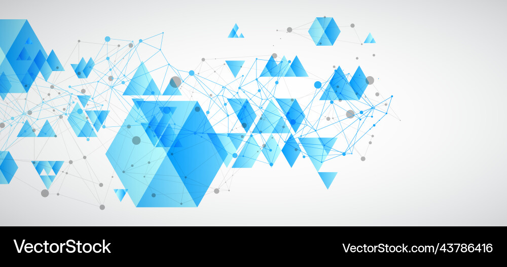 Abstract background with plexus effect Abstract background with plexus effect vector image