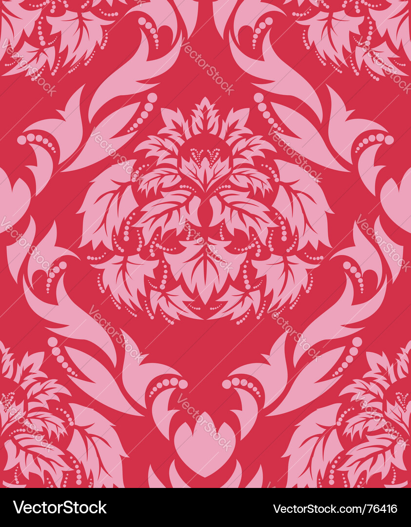 Damask pattern Vector Image