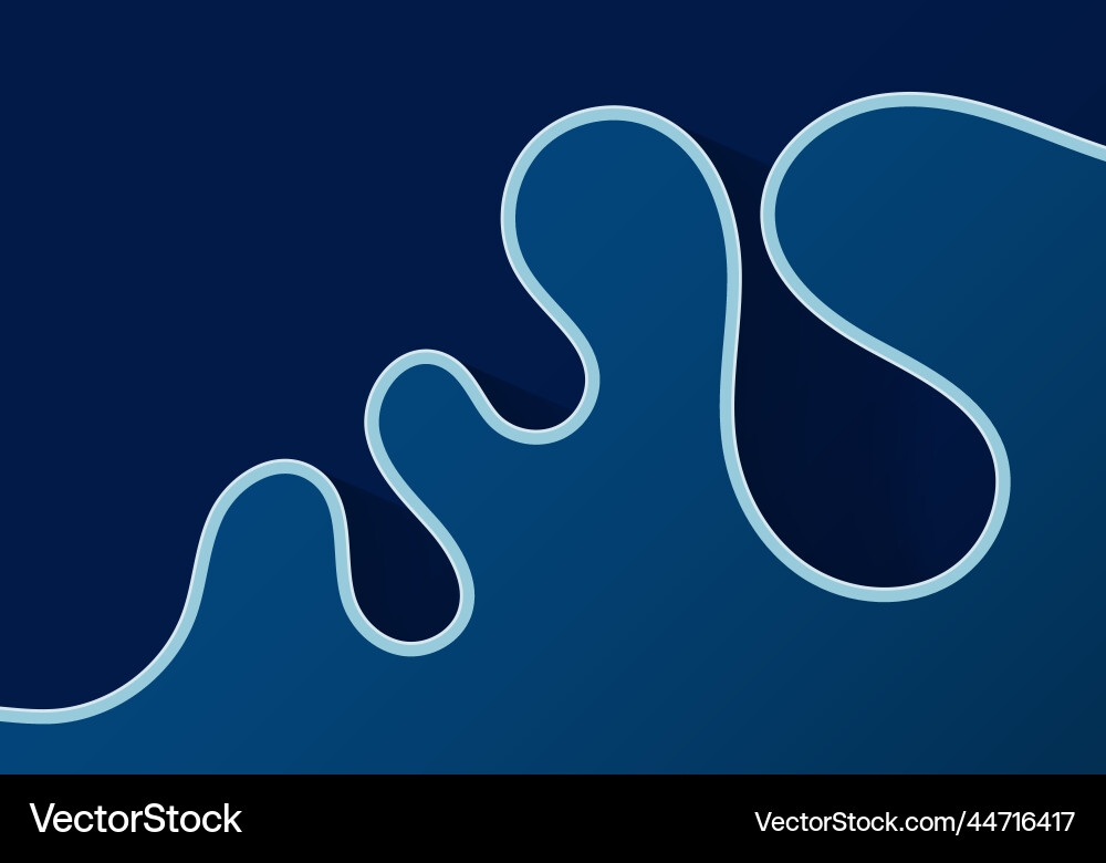 Abstract blue wavy pattern design of minimal Abstract blue wavy pattern design of minimal vector image