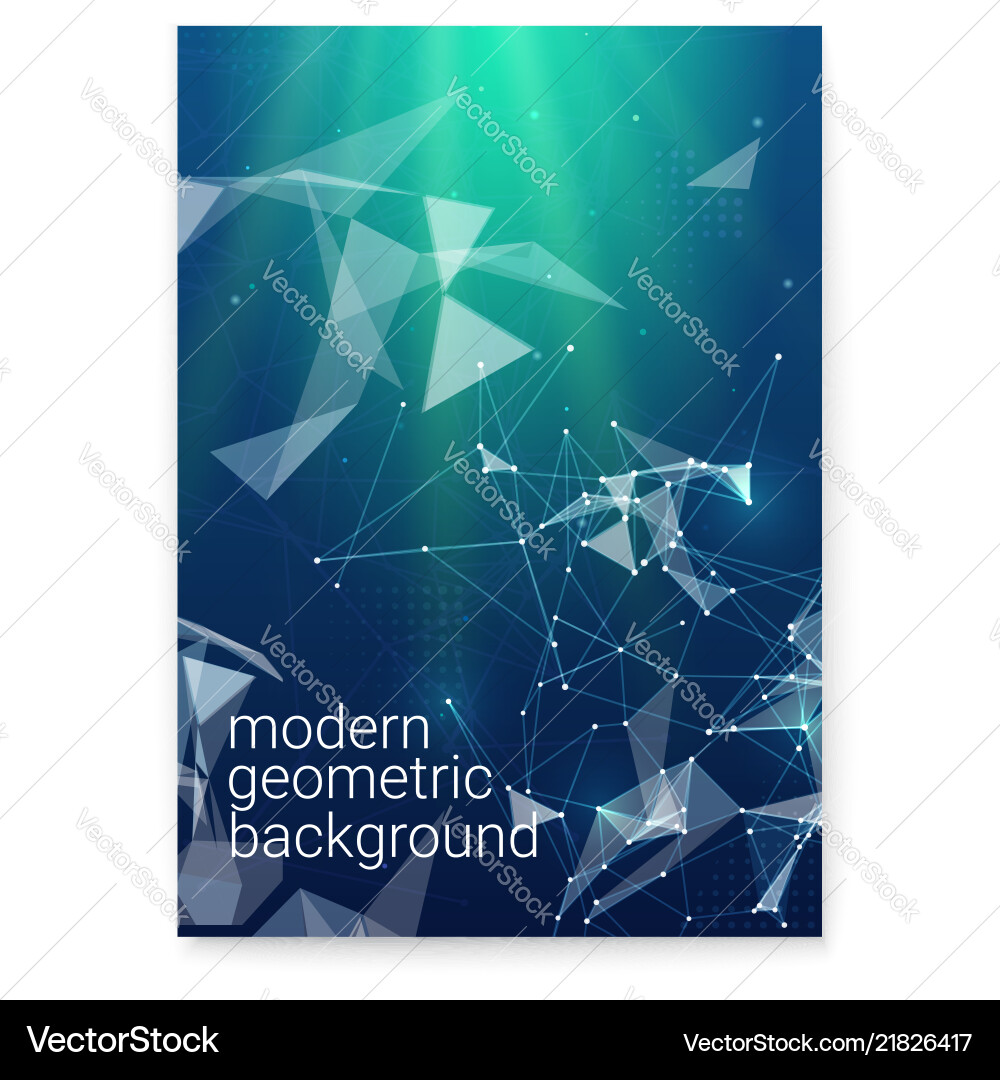 Abstract polygonal plexus shapes concept Abstract polygonal plexus shapes concept Vector Image