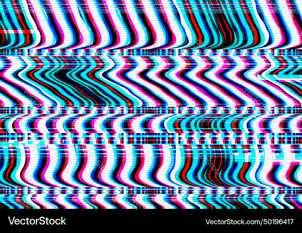 Digital noise glitch abstract background Digital noise glitch abstract background Vector Image