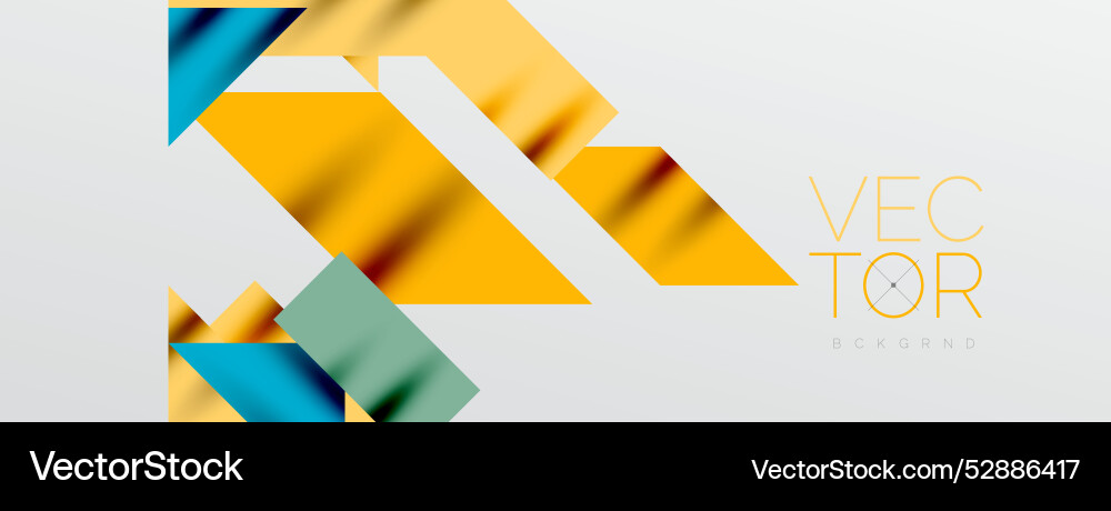 Dynamic lines and triangles Vector Image