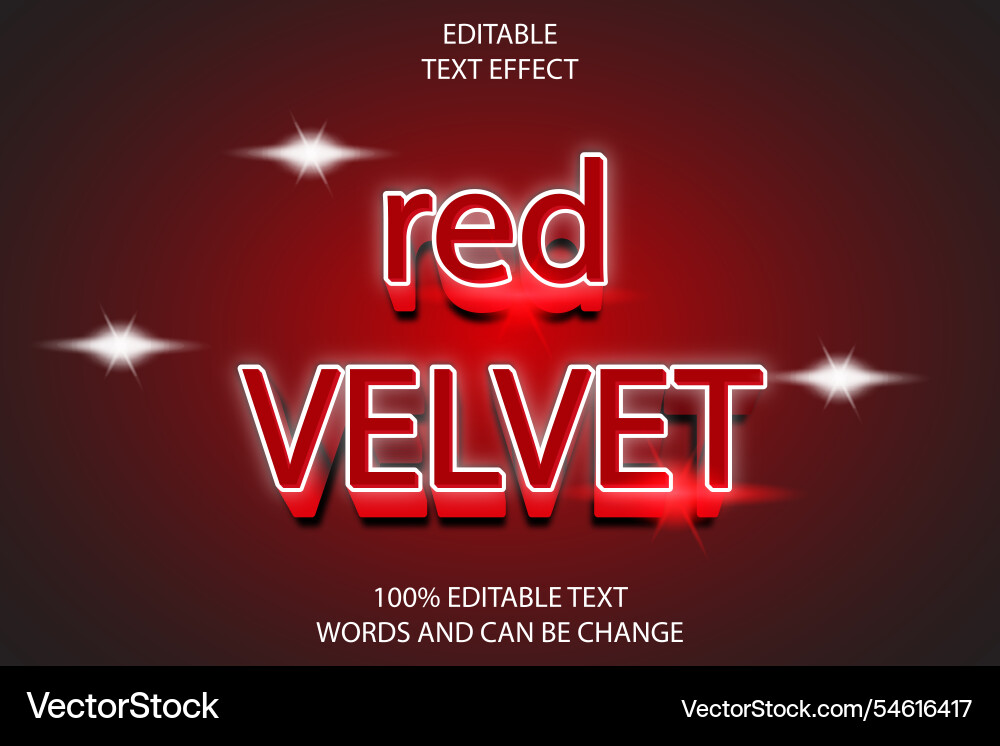 Editable text effect 3d emboss modern style Editable text effect 3d emboss modern style vector image