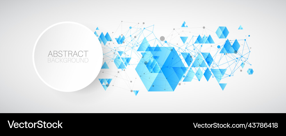 Abstract background with plexus effect Abstract background with plexus effect vector image