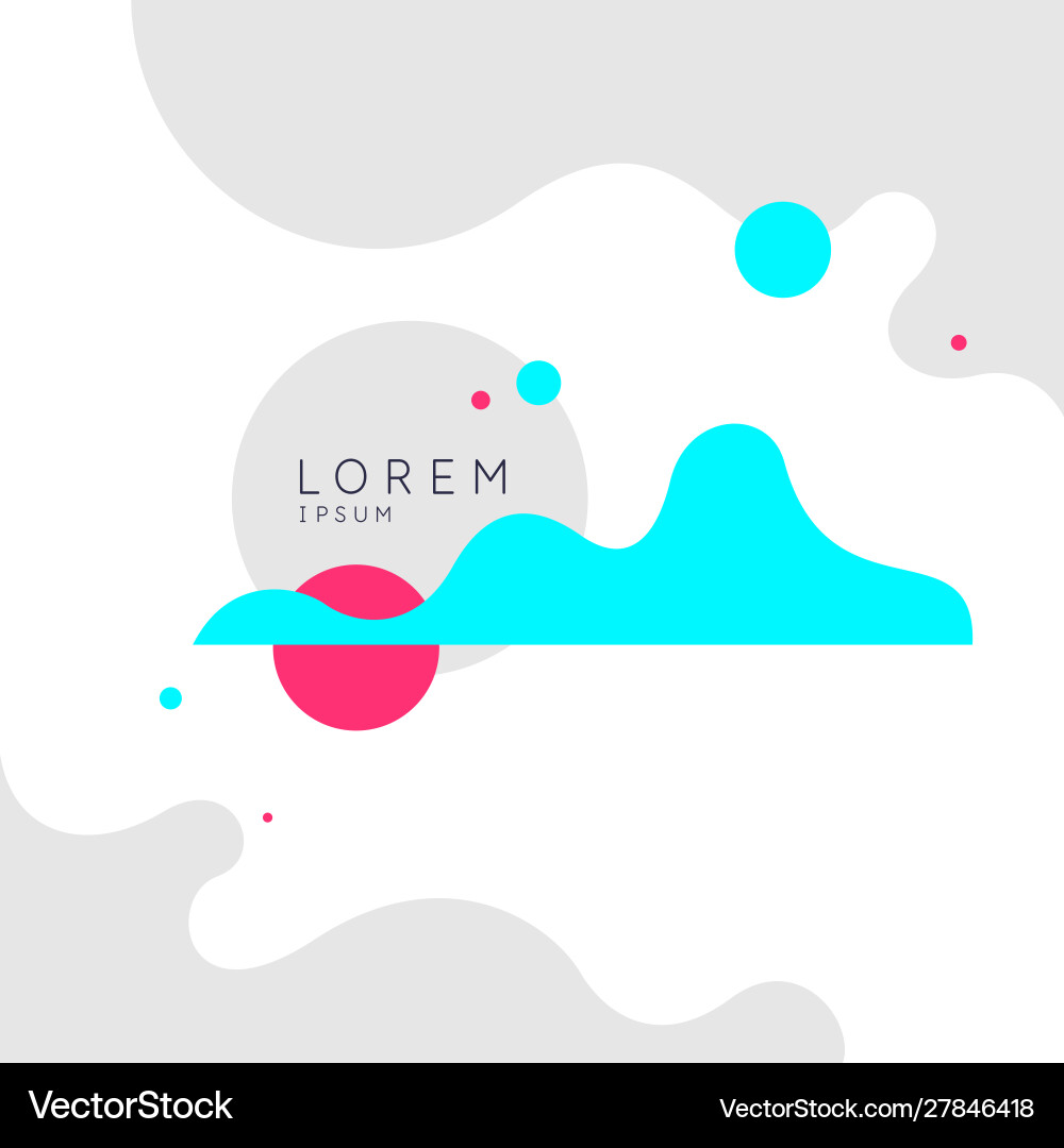 Dynamic Splash Abstract Background vector image