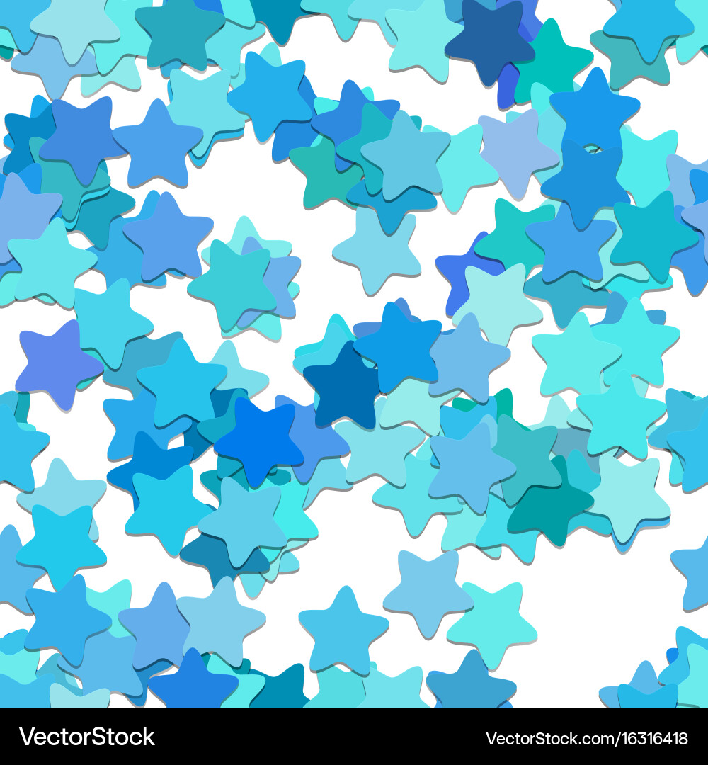 Geometric Star Repeating Pattern vector image