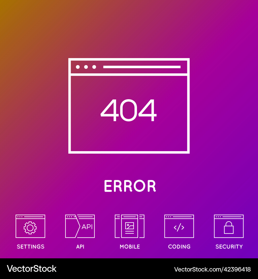 Set von minimaler Browser-Entwicklung App und Codierung Set von minimaler Browser-Entwicklung App und Codierung vektorbild
