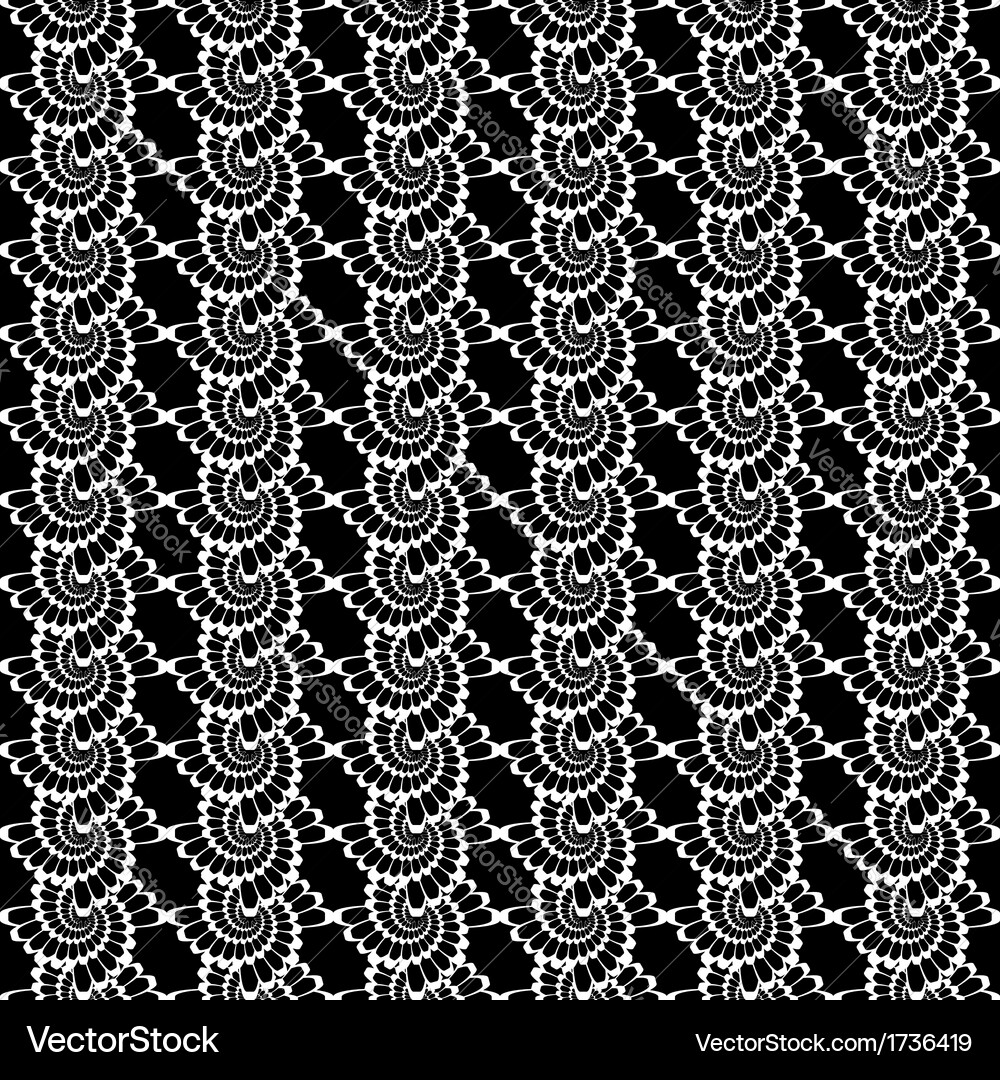 Design seamless monochrome vertical pattern Vector Image