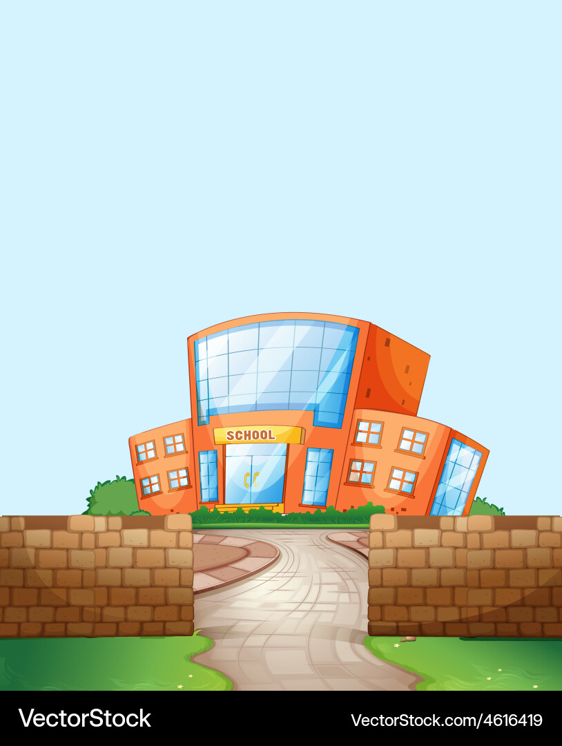 School Royalty Free Vector Image - VectorStock