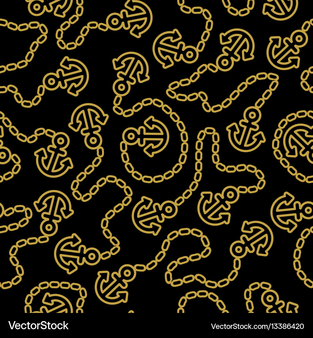 Seamless pattern with anchors ongoing backgrounds Seamless pattern with anchors ongoing backgrounds vector image