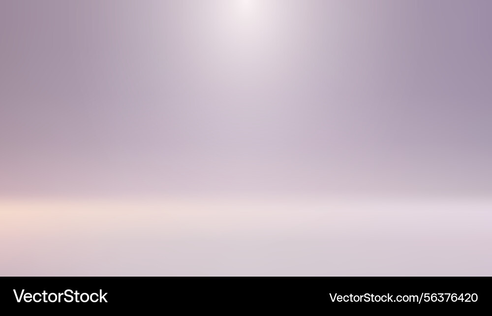 Soft purple gradient studio background empty Soft purple gradient studio background empty vector image