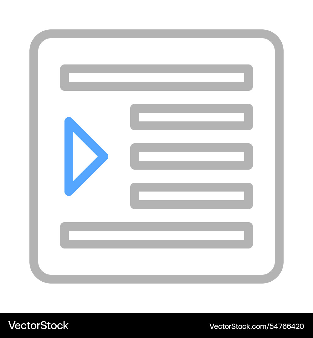 Text alignment icon concept of content formatting Text alignment icon concept of content formatting vector image
