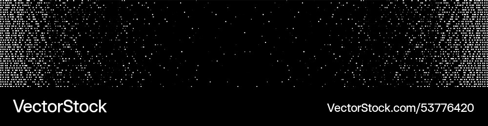 Wide pixel halftone background big data sorting Vector Image