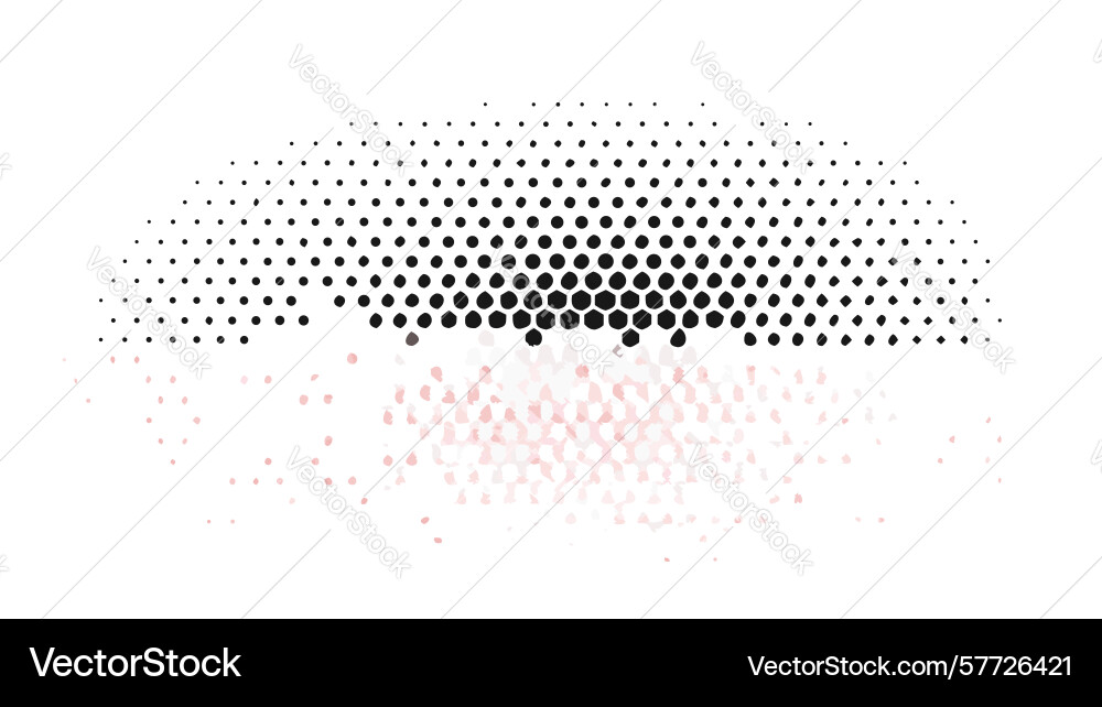Abstract halftone dot gradient texture modern vector image