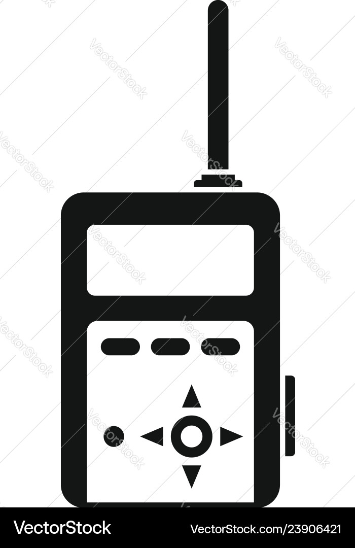 Camera smart remote icon simple style Camera smart remote icon simple style Vector Image