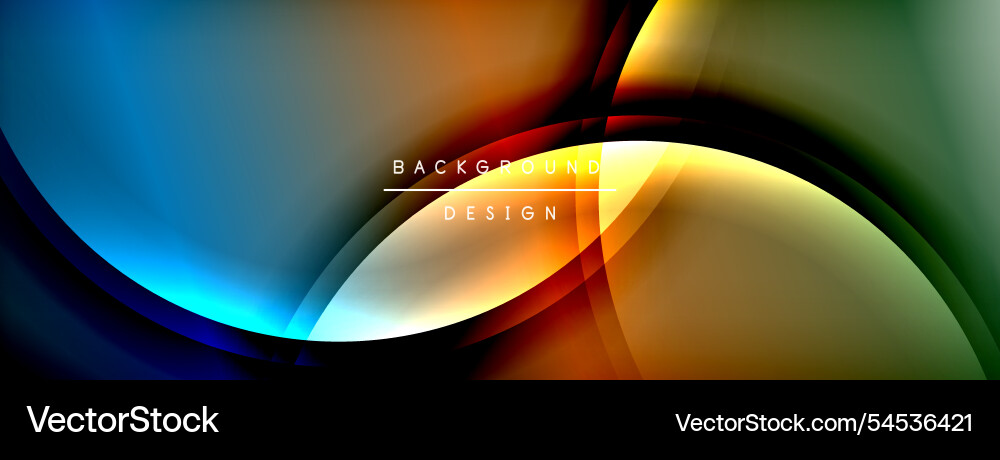 Gradient and shadow wave line geometric background Gradient and shadow wave line geometric background vector image