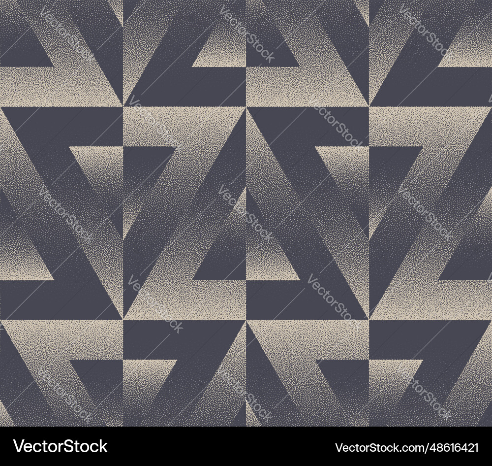 Retro Geometric Pattern Vector Image