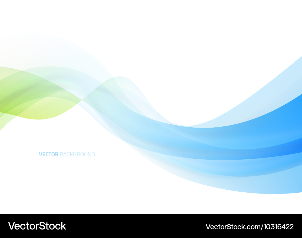 Abstract light blue wavy background Royalty Free Vector