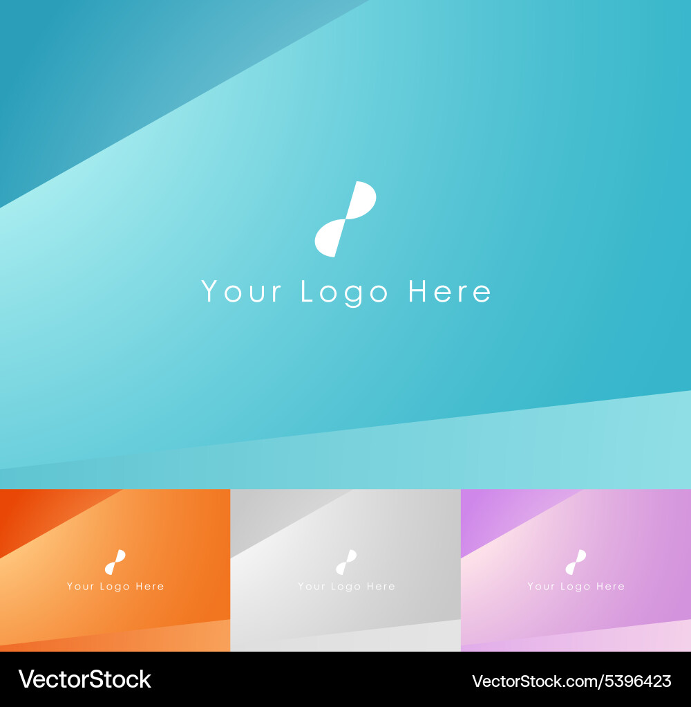 Gradient Soft Backgrounds - A3 Pack vector image