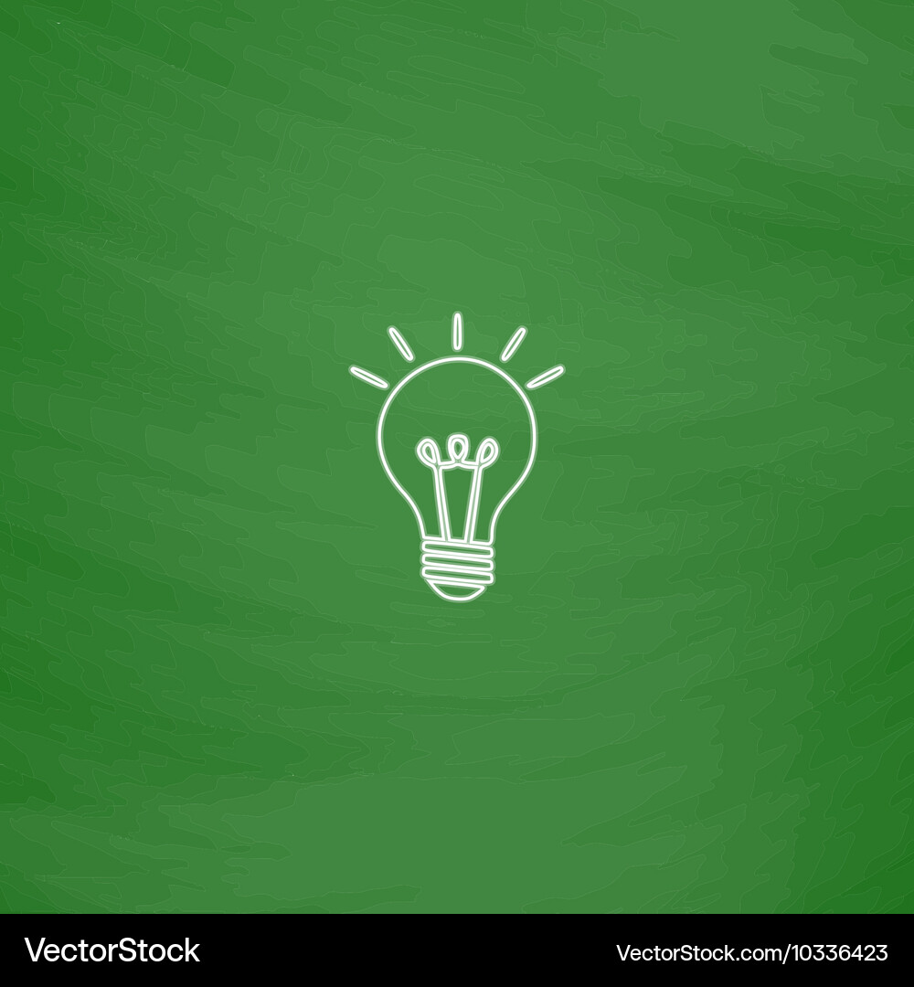 Lamp computer symbol Lamp computer symbol Vector Image