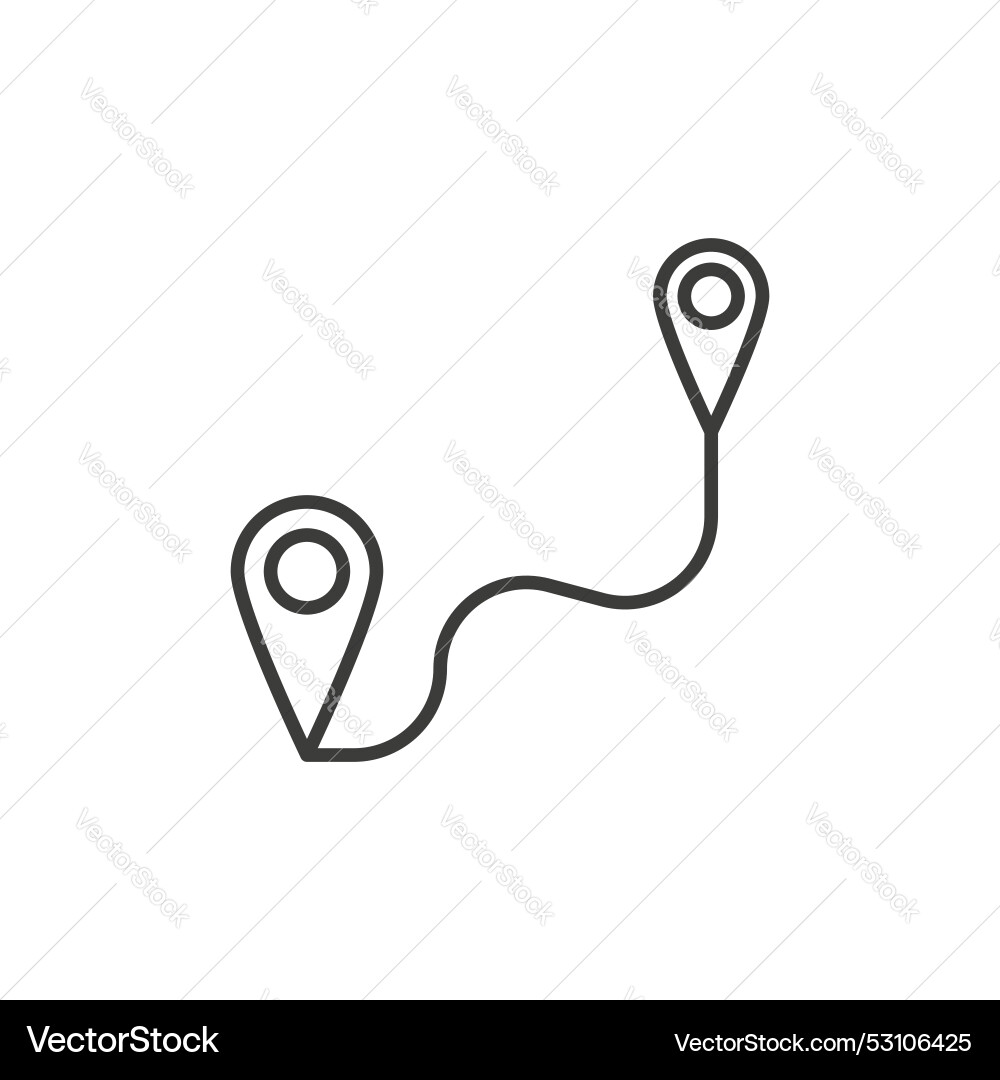 Lecture line icon isolated on white background Lecture line icon isolated on white background vector image