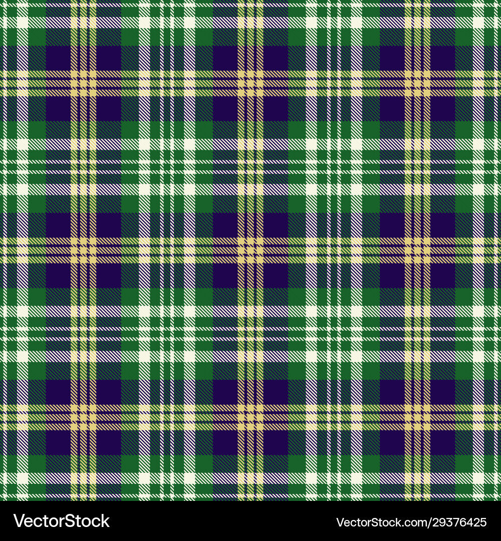 Tartan seamless pattern background Vector Image