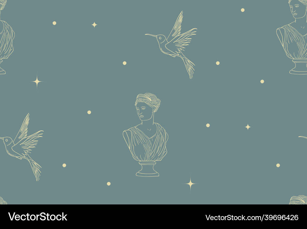 Abstract background seamless pattern color bust Abstract background seamless pattern color bust vector image