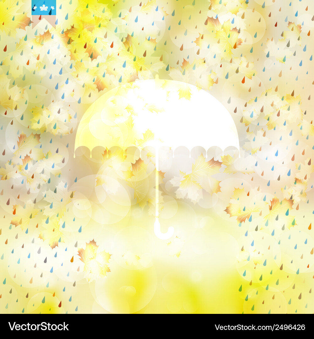 Abstract background with rain pattern eps 10 Vector Image