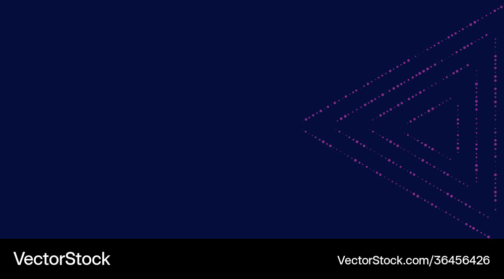 Dot and line consisting abstract graphics vector image