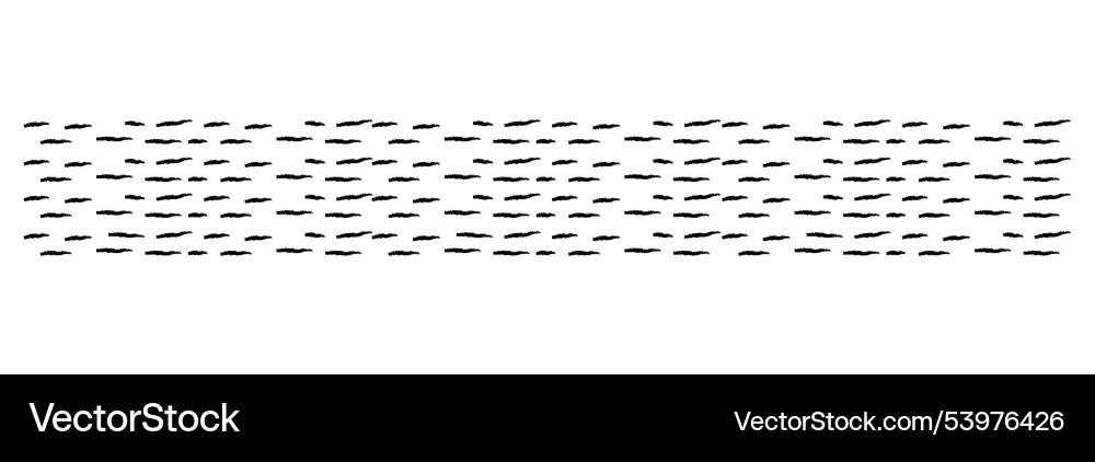 Slash line doodle border diagonal lines divider Slash line doodle border diagonal lines divider vector image