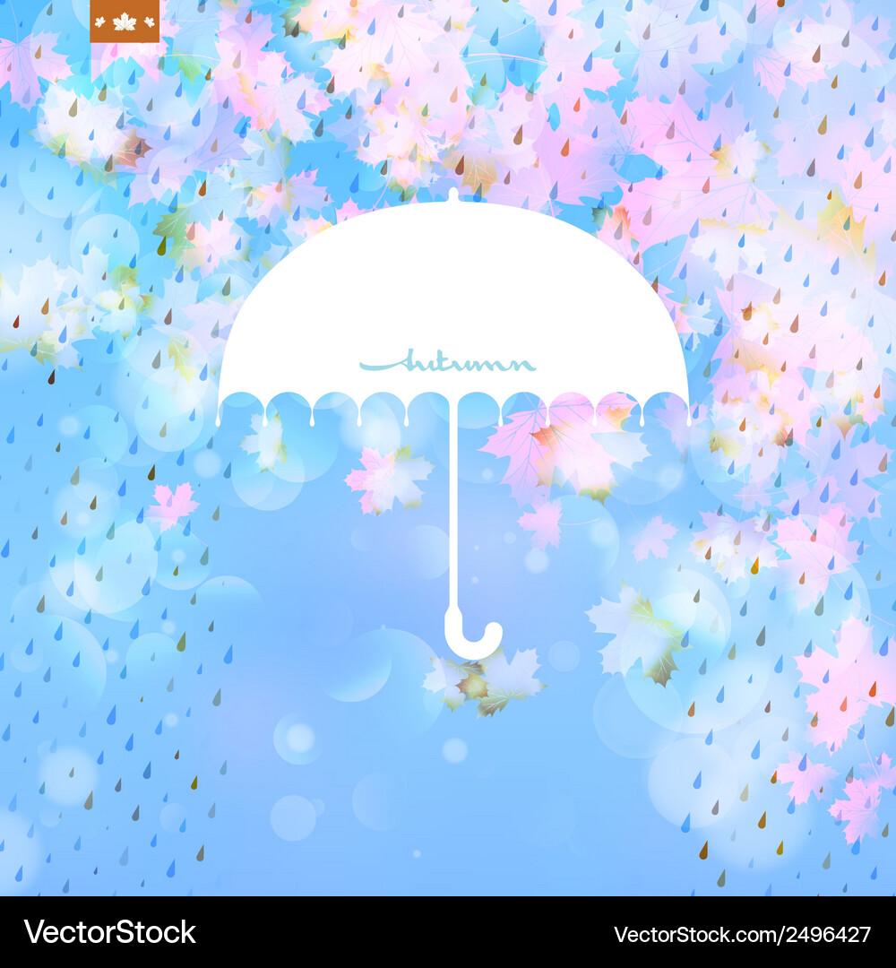 Abstract background with rain pattern eps 10 Vector Image