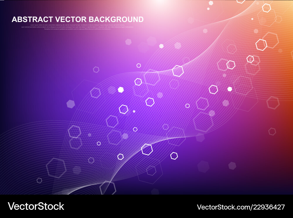 Futuristic abstract background blockchain Futuristic abstract background blockchain vector image