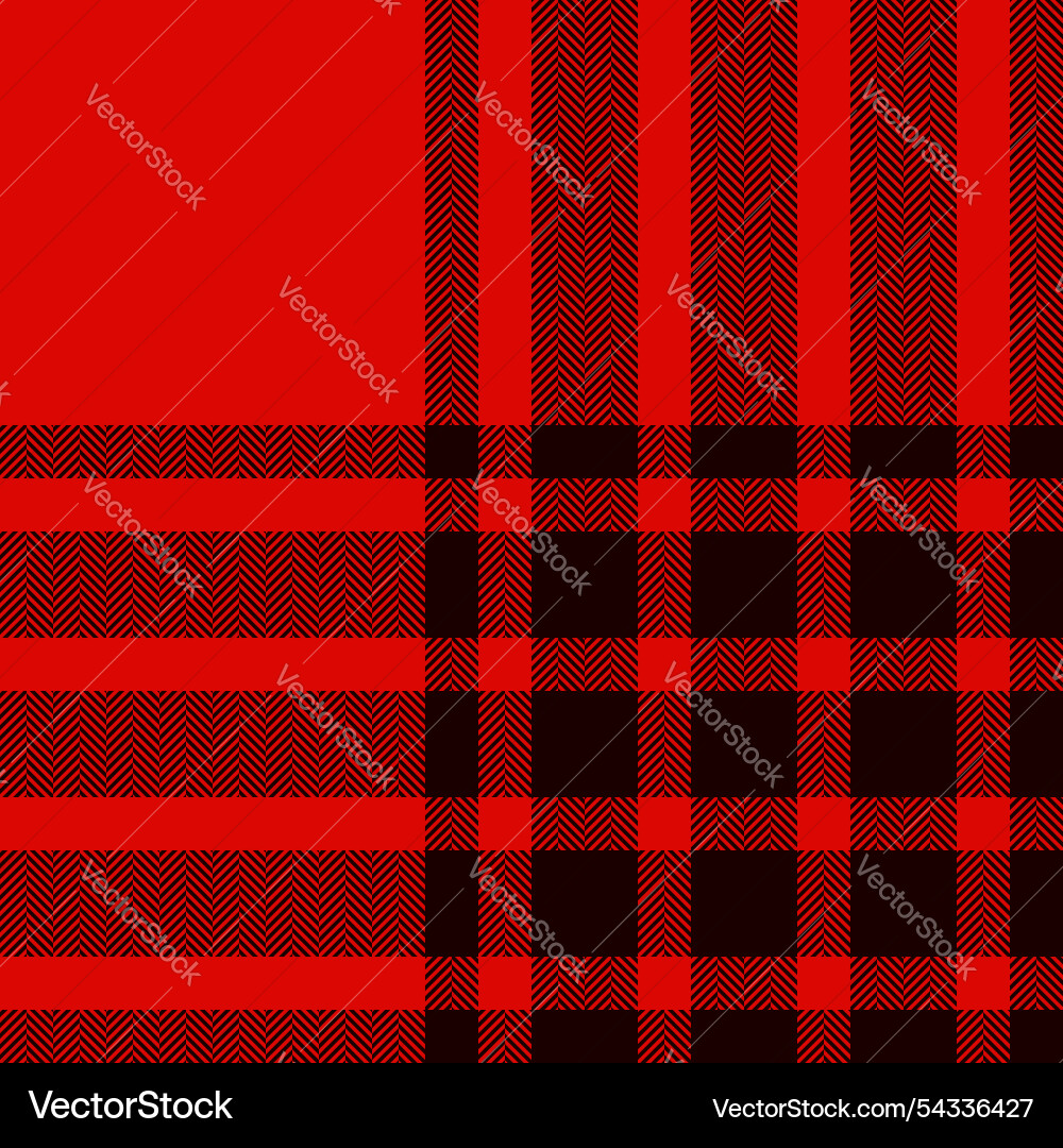 Plaid check pattern seamless fabric texture Vector Image