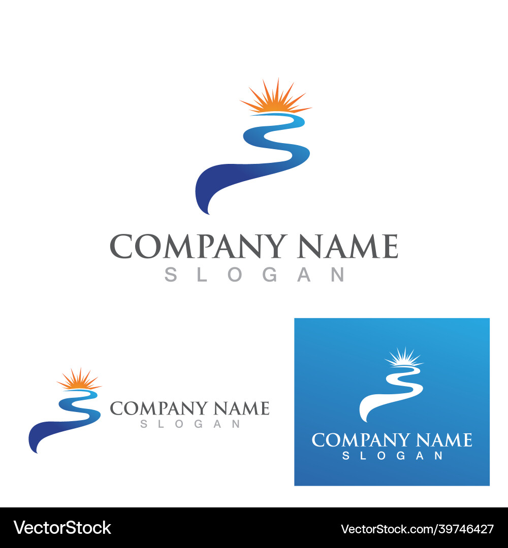 River icon Royalty Free Vector Image - VectorStock