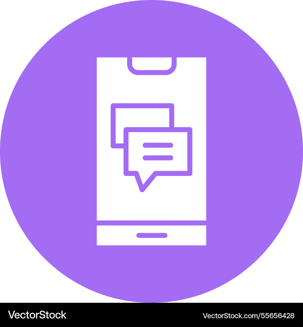 Message icon design Vector Image