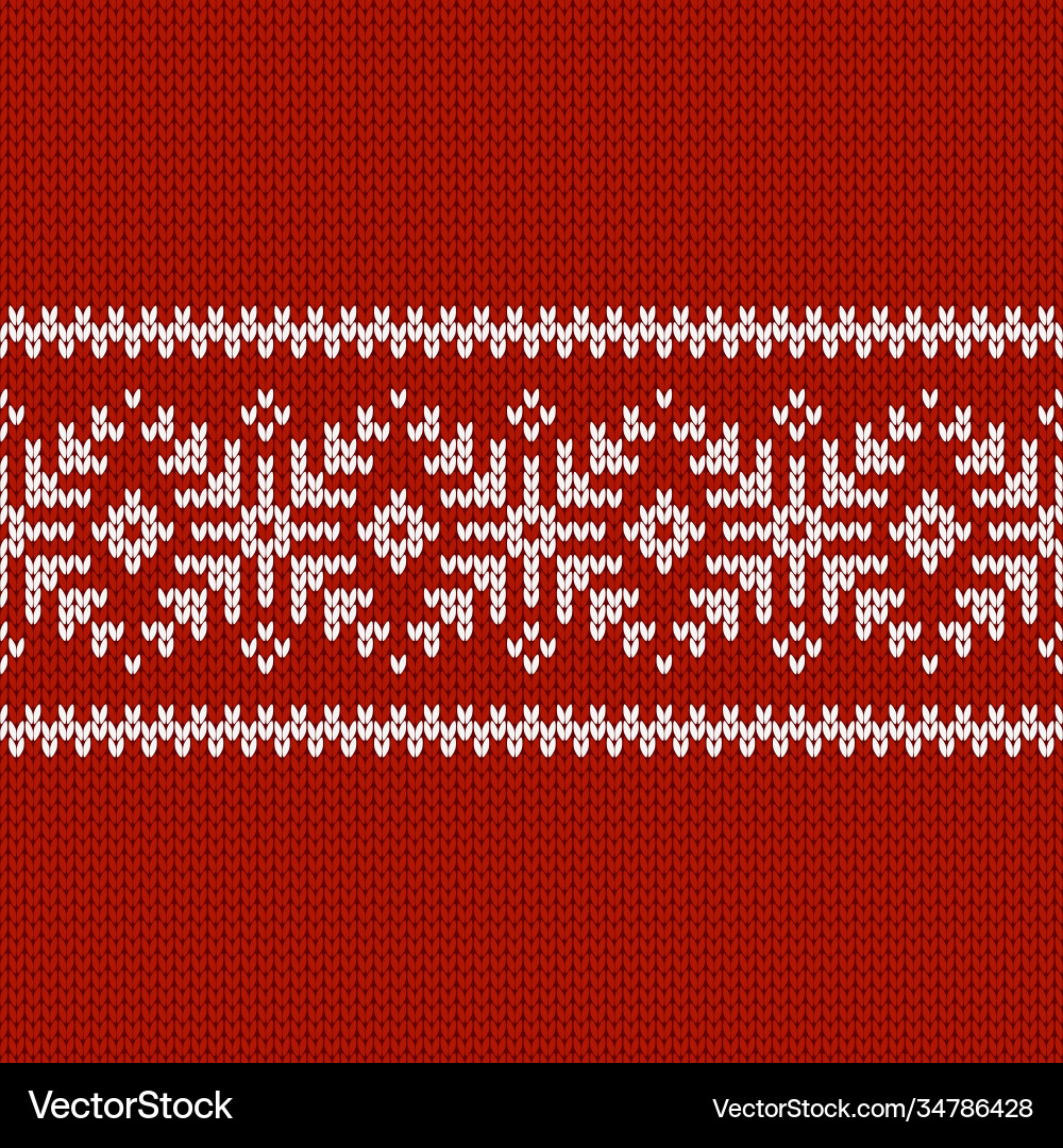 Norwegian native style sweater ornament Norwegian native style sweater ornament vector image