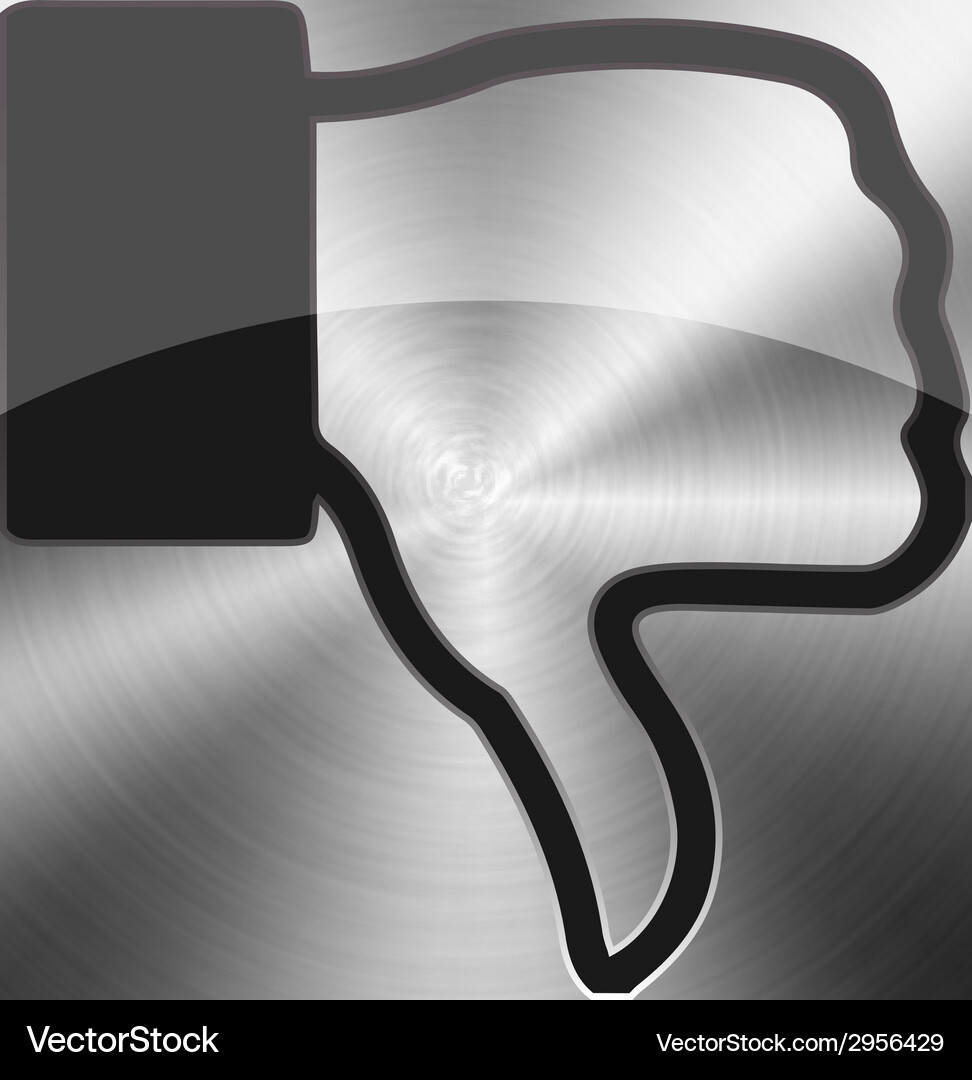 Chrome button Vector Image